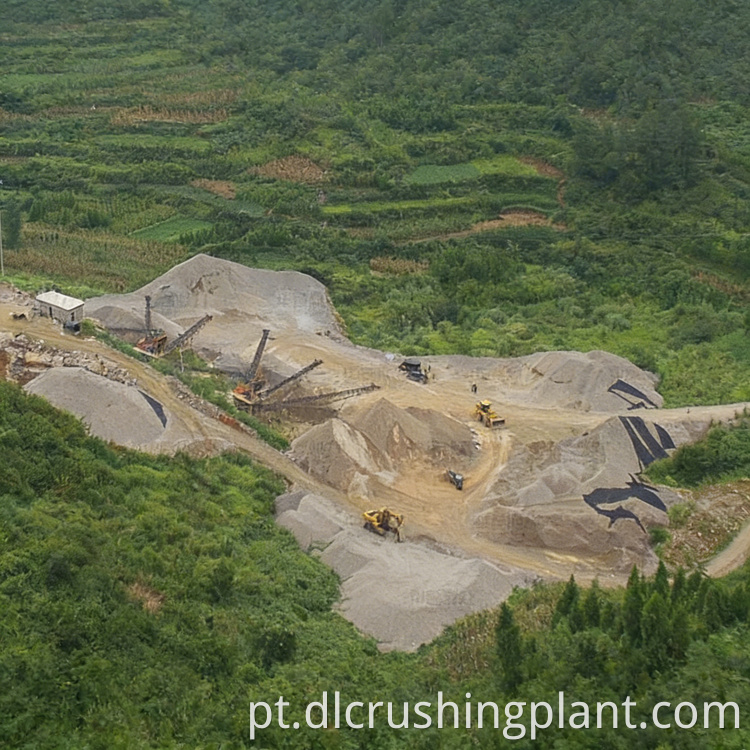 Sistema de britagem de paralelepípedos e fabricação de areia Cobblestone Crushing and Sand Making System